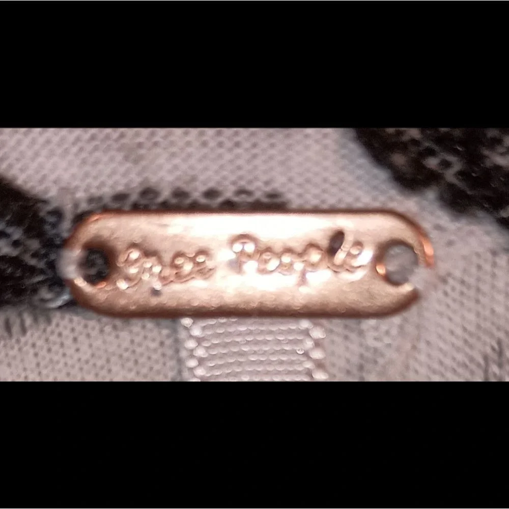 Free People Women's Black & White Fit‎ And Flare SKUW108